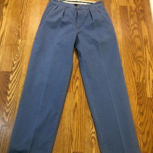 Men's Polo By Ralph Lauren Blue Chino Pant Sz. 32z32
